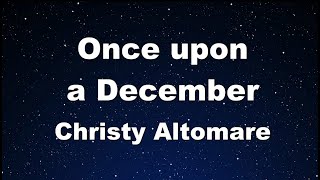 Karaoke♬ Once upon a December - Christy Altomare 【No Guide Melody】 Instrumental