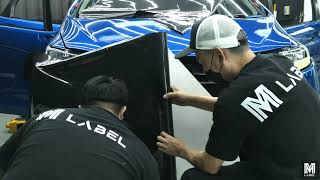 Video for Honda Fit Full Body Vinyl Wrap - Diamond Laser Black