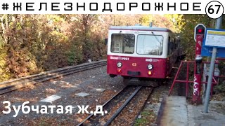 Зубчатая ж.д. в Венгрии. Мы прокатились! Особый вид железной дороги #Железнодорожное- 67 серия.