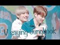 V saying &quot;Jungkook&quot; compilation part 2 - VKOOK