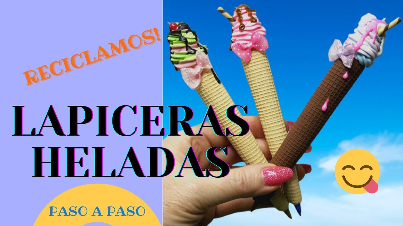 Lapiceras heladas en porcelana fria...