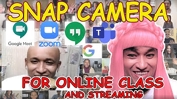 Camera FILTER for GOOGLE MEET and ZOOM Meeting