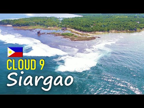 Siargao Cloud 9 World Class Surfing Spot White Sand Beach Paradise Experience January 2021 