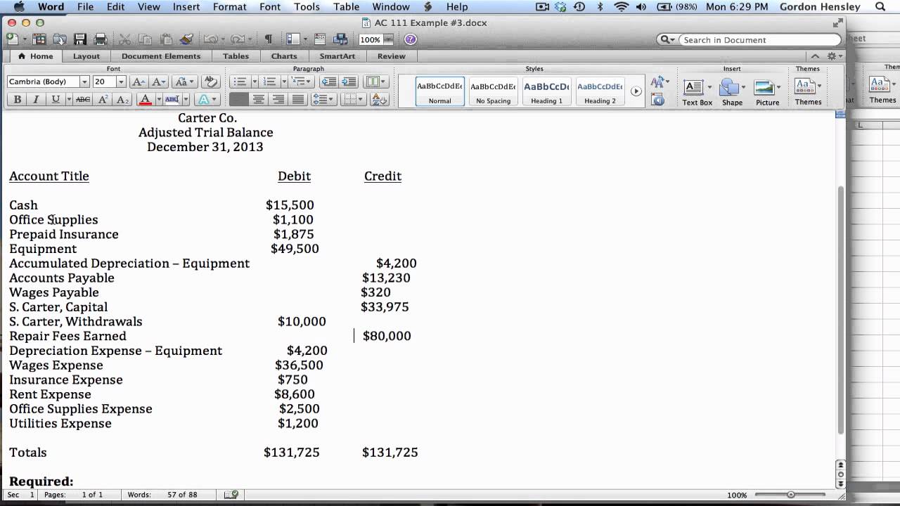 Closing Entries Demonstration - YouTube