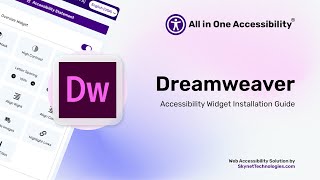 How to enable ADA, WCAG 2.1, Section 508 accessibility on the Dreamweaver website