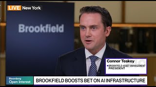 Brookfield Asset Management President Connor Teskey with Bloomberg at Brookfield's 2025 Investor Day