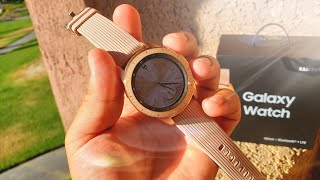 Samsung Galaxy Watch ROSE GOLD Review screenshot 5