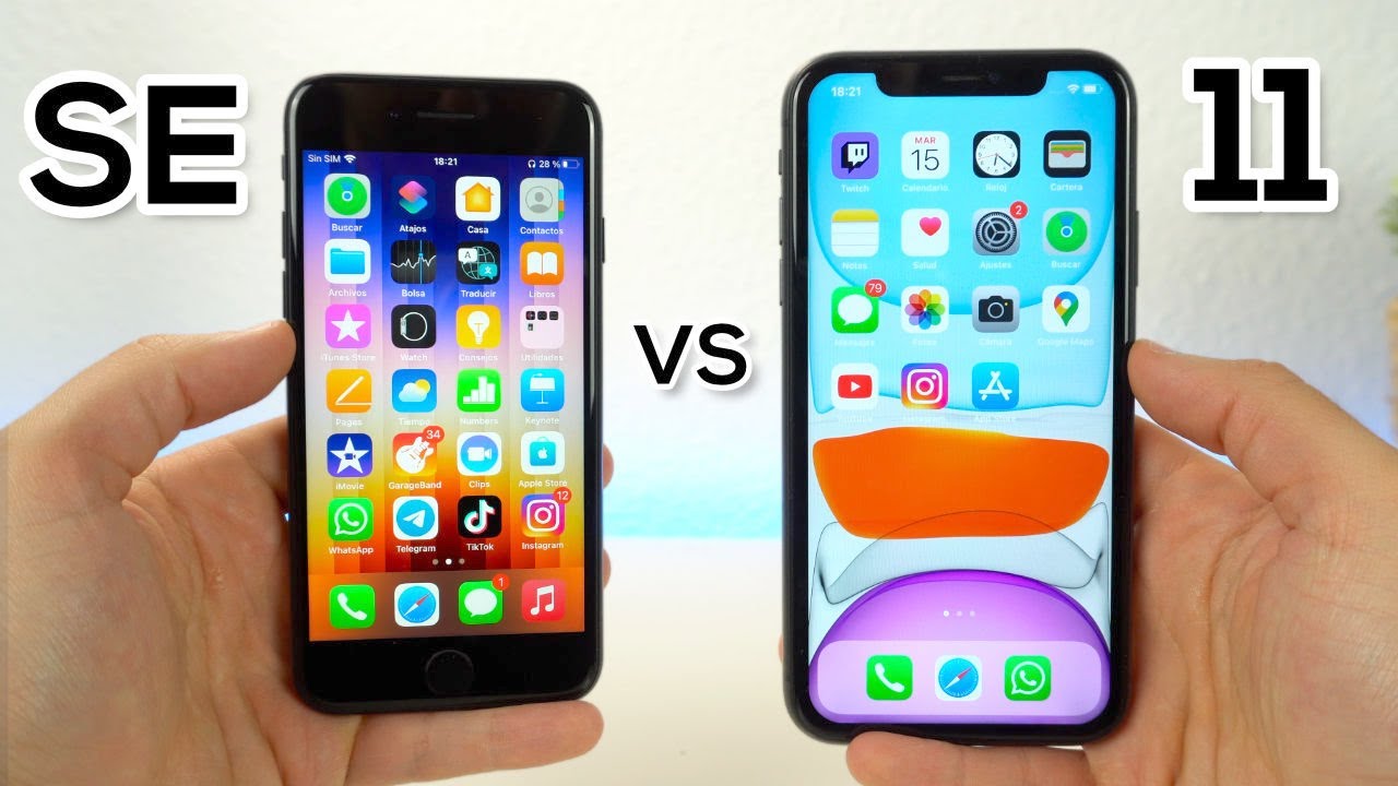 iPhone SE 3 2022 vs iPhone 11 ¿Cuál elegir? Todas las DIFERENCIAS 👈 