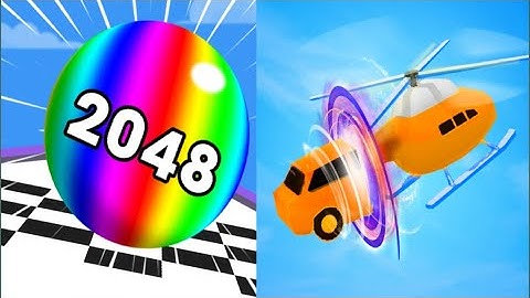 Ball Run 2048 | Shape-shifting - All Level Gameplay Android, iOS - NEW ULTRA APK UPDATE