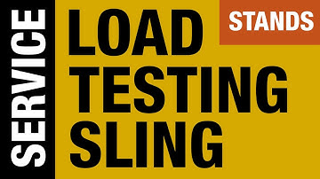 EZ Way Load Testing Sling // Stands