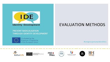 Project IDE - Evaluation Methods