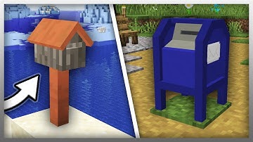 ✔️ NEW Mail System in Minecraft! (Furniture Mod Update)
