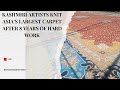 Kashmiri artists knit asias largest carpet after 8 years of hard work