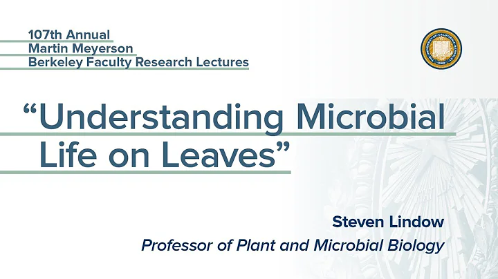 Martin Meyerson Berkeley Faculty Research Lecture