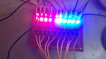 12 Channels LED Light Chaser with 36 pattern Using Arduino UNO | Multi Sequence light |