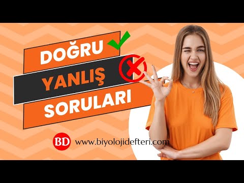 Yağlar Doğru Yanlış Soruları