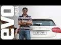 Auto enthusiast Sanjay Rao drives Mercedes-Benz's GLA 45 AMG at the Kari Motor Speedway