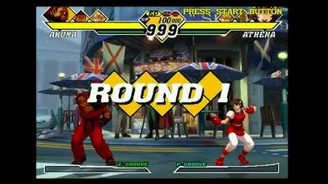 Capcom Vs. SNK 2: Hardest Difficulty Casual Playthrough (PS2) (1080p)