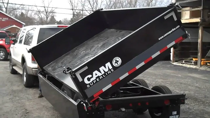 Cam Superline 3-way dump trailer from Akron Tractor