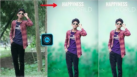 Beautiful Matte Effect Background Change Photo Editz // Ps Touch & LightRoom // BY AUYAN EDITZ