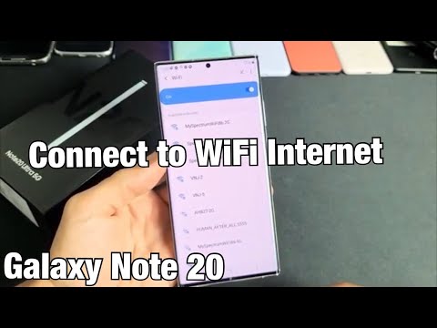 How to Connect to Wifi Internet on Galaxy Note 20 / Note 20 Ultra