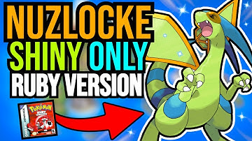 Can i Beat Pokemon Ruby with ONLY SHINIES?