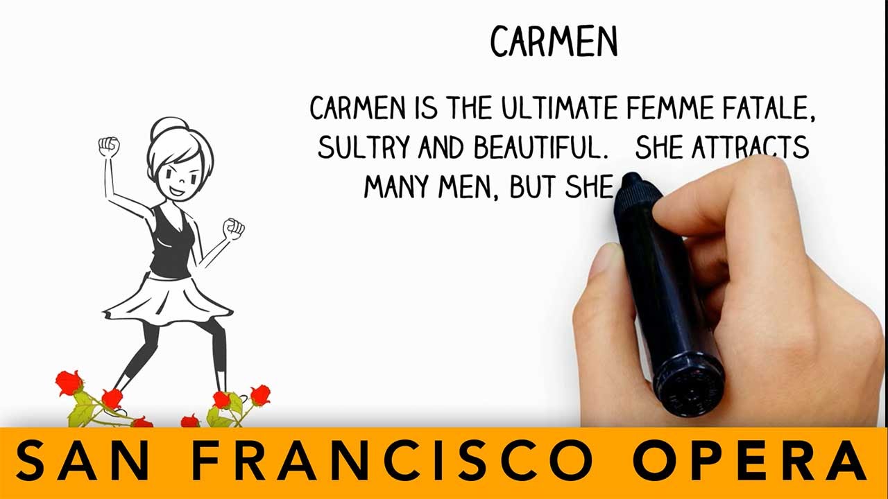 carmen characters to know summer 2016 youtube