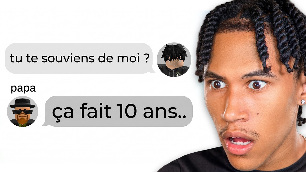 J'ai retrouvé mon tout Premier Ami sur roblox..