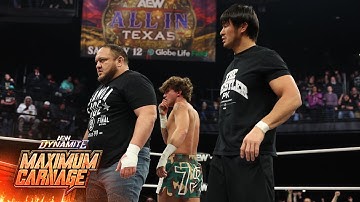 Samoa Joe keert terug en HOOK neemt het eindelijk op tegen Christian Cage! | 15-01-2025, AEW Dyna...