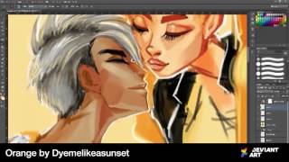DeviantArt Celebrates Pride | Timelapse of 'Orange' by Dyemelikeasunset