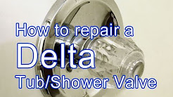 How to Repair a Delta Tub / Shower Valve