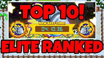 Ranked Elite Dreadbloon in 4:10 || Top 10! || One Two Tree (BTD6)