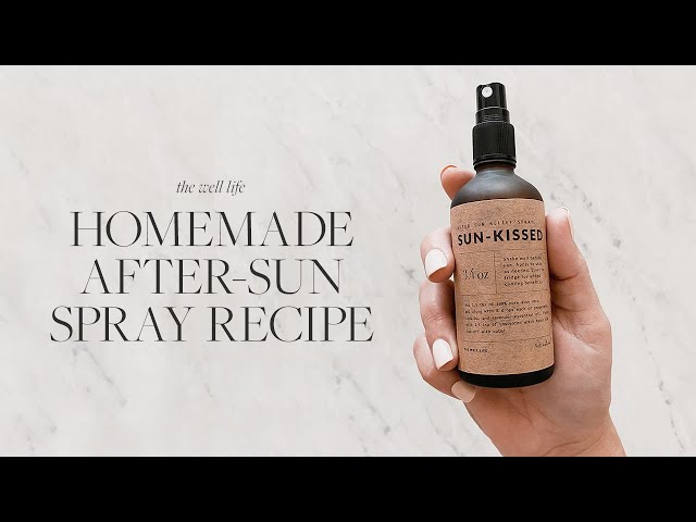 After-Sun Spray Recipe