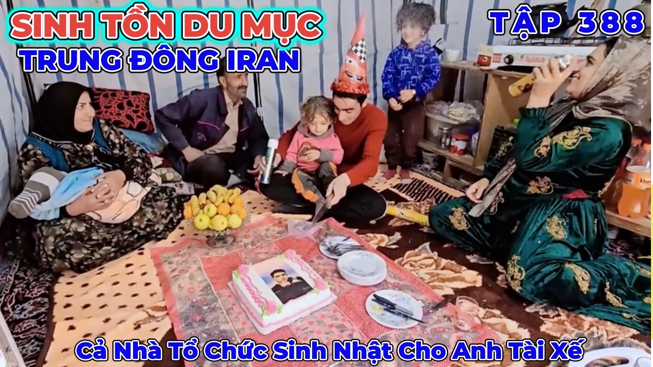 Phần 388: Anh Tài Xế Bất Ngờ Được Mọi Người Tổ Chức Sinh Nhật Khiến Anh Cảm Động - Cuộc Sống Iran