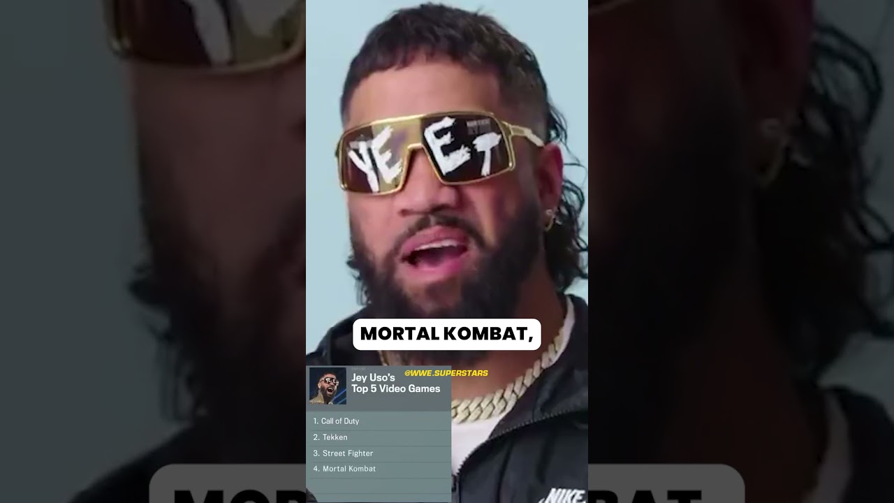 Jey Uso says his top 5 video games currently
