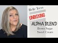 Belle Tress | ❗NEW❗ALPHA BLEND UNBOXING Wig REVIEW | Brown Sugar Sweet Cream