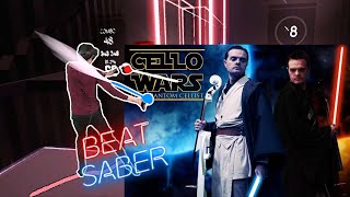 Famous Cello Wars  (By The Piano Guys)  | First Attempt Expert+ | Beat Saber MR Wealth