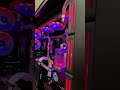 21 x Corsair QX Lüfter drehen auf im Endgegner Gaming PC #pcbuilding #pcbuilds #bastelnerd