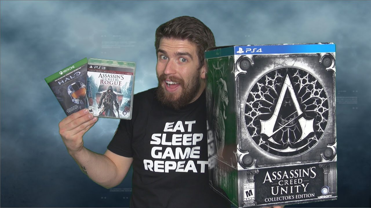 Assassin' Creed Rogue (PS3/ Xbox 360) / Assassin's Creed Unity (PS4 /  XboxOne ) Unboxing!! 