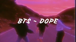 BTS - DOPE | Easy Lyrics