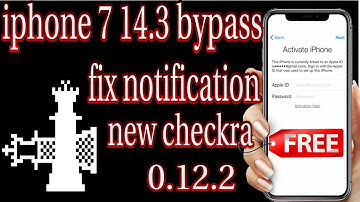 Who To  FREE Untethered icloud bypass iphone 7 ios 14.3 with new checkra1n 0.12.2  windows method.
