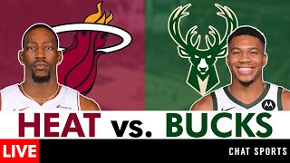 Miami Heat vs. Milwaukee Bucks Live Streaming Scoreboard, Play-By-Play, Highlights | NBA League Pass