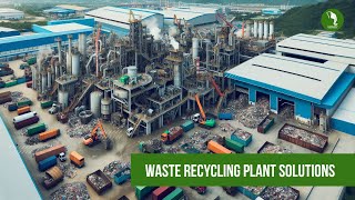 Waste Recycling Plant Solutions by Duromech | Trommel Screens for Bio-Mining & Ballistic Separators