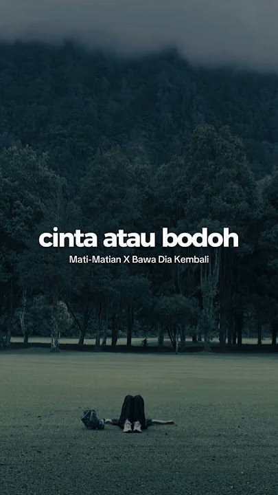 Mati Matian x Bawa Dia Kembali#lirik lagu  #bawadiakembali #music  #sad #sadstory  #fyp