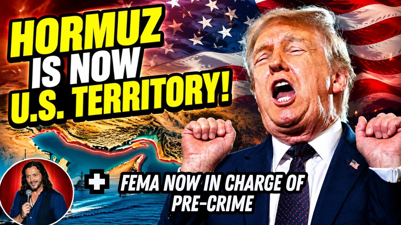 LIVE: Trump Announces Hormuz Is US Territory Now / Ukraine Landlocked & Out of Steam