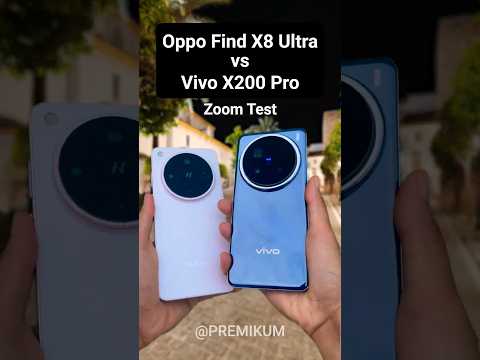 Oppo Find X8 Ultra vs Vivo X200 Pro Night Zoom Battle: Who Wins?