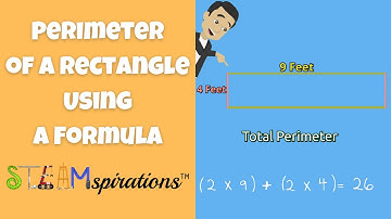 How do You Find the Perimeter of a Rectangle Using a Formula? | #steamspirations #steamspiration