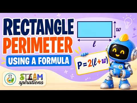 How do You Find the Perimeter of a Rectangle Using a Formula? | #steamspirations #steamspiration