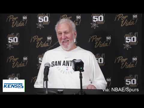 San Antonio Spurs' Gregg Popovich on Chip Engelled, the Alamodome game and more