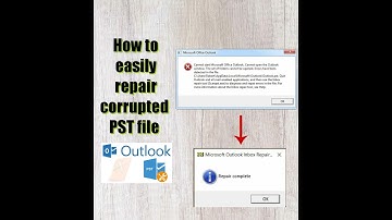 How to repair Outlook Data File or .PST File in Outlook 2013/2016/2019